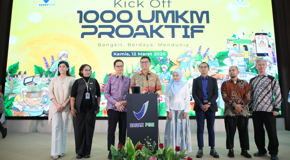 Program 1000 UMKM PROAKTIF: Mendorong Produk OBA dan Kosmetik Masuk Pasar Global